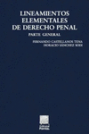 LINEAMIENTOS ELEMENTALES DE DERECHO PENAL
