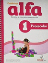 PREESCOLAR CUADERNOS ALFA 1