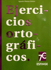 EJERCICIOS ORTOGRAFICOS 70 AOS