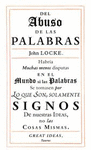 DEL ABUSO DE LAS PALABRAS