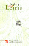 PARA LEER A MICHEL LEIRIS