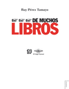 DE MUCHOS LIBROS