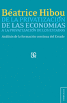 DE LA PRIVATIZACION DE LAS ECONOMIAS A LA PRIVATIZACION DE LOS ESTADOS ANALISIS DE LA FORMACION CONT