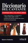 DICCIONARIO DEL CANTANTE