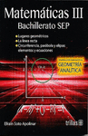 MATEMATICAS III PARA BACHILLERATO SEP