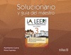 A LEER! 3 SECUNDARIA SOLUCIONARIO Y GUIA DEL MAESTRO
