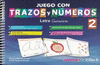 JUEGO CON TRAZOS Y NUMEROS 2 LETRA CURSIVA