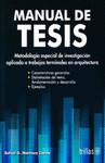 MANUAL DE TESIS METODOLOGIA ESPECIAL DE INVESTIGACION APLICADA A TRABAJOS