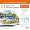 31 PLANOS DE CASA PROTOTIPO 40 A 80M2