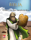 MI PRIMERA BIBLIA PARA COLOREAR MOISES Y LOS 10 MANDAMIENTOS