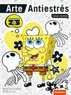 ARTE ANTIESTRES. SPONGEBOB PARA COLOREAR