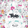 TROLLS. LIBRO PARA COLOREAR