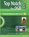 TOP NOTCH FOR DGB 3 STUDENTS BOOK WITH WORKBOOK LEVEL 3