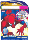MUNDO DE COLOR PINTA Y DESCUBRE MARVEL SPIDERMAN
