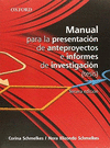 MANUAL PARA LA PRESENTACION DE ANTEPROYECTOS E INFORMES DE INVESTIGACION 3 EDICION