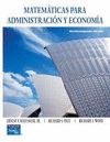 MATEMATICAS PARA ADMINISTRACION Y ECONOMIA