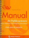 MANUAL DE PUBLICACIONES DE LA APA (MAESTRO)