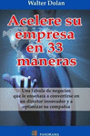 ACELERE SU EMPRESA EN 33 MANERAS