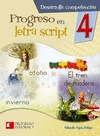 PROGRESO EN LETRA SCRIPT 4�