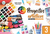 ARTES VISUALES 3 POR PROYECTOS NVO. MODELO EDUCATIVO BLANCO