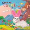 LIBRO CON MARIONETA: COCO EL CONEJO Y ADRIANA LA ARDILLA