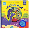 BUSCA BRILLOS: CINCO PEQUEOS DINOSAURIOS.