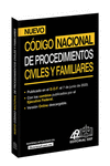 CODIGO NACIONAL DE PROCEDIMIENTOS CIVILES Y FAMILIARES