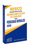 RESICO PERSONAS MORALES 2026
