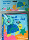 LIBRO DE TELA CON MORDEDERA: ANIMALES MARINOS