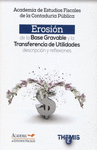 EROSION DE LA BASE GRAVABLE A E F