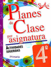 PLANES DE CLASE POR ASIGNATURA 4TO