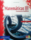 MATEMATICAS III GEOMETRIA ANALITICA BASADO EN COMPETENCIAS DGB