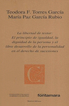LA LIBERTAD DE TESTAR EL PRINCIPIO DE IGUALDAD LA DIGNIDAD DE LA PERSONA Y EL LIBRE DESARROLLO DE LA PERSONALIDAD EN EL DERECHO DE SUCESIONES