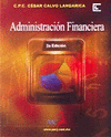 ADMINISTRACION FINANCIERA  2A EDICION