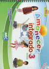 AMANECER INTEGRADO PREESCOLAR 3 + CD INTERACTIVO