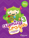 CUENTA TRAZOS 3. CUADERNO DE GRAFOMOTRICIDAD Y CALIGRAFIA. ESPIRAL DEL SABER