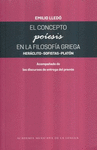 CONCEPTO POIESIS EN LA FILOSOFIA GRIEGA HERACLITO SOCRATES PLATON