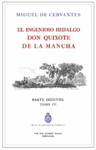 QUIJOTE DE LA RAE, EL - TOMO 4 (ED ILUSTRADA E IMPRESA POR IBARRA, 1780)