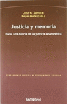 JUSTICIA Y MEMORIA HACIA UNA TEORIA ANAMNETICA
