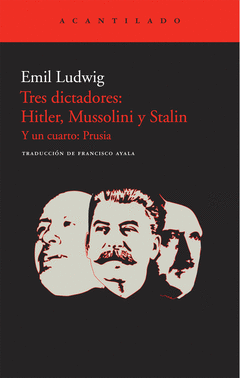 TRES DICTADORES HITLER MUSSOLINI Y STA