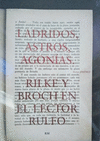 LADRIDOS, ASTROS, AGONIAS