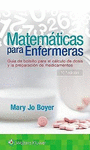 MATEMATICAS PARA ENFERMERAS GUIA DE BOLSILLO PARA CALCULO DE DOSIS Y PREPARACION DE MEDICAMENTOS