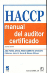 HACCP MANUAL DEL AUDITOR CERTIFICADO