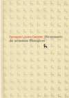 DICCIONARIO DE TERMINOS FILOLOGICOS
