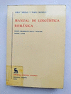 MANUAL DE LING�ISTICA ROMANICA VOLUM 1 Y 2
