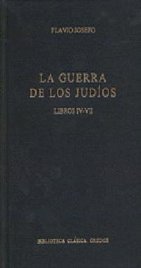 GUERRA DE LOS JUDIOS LIBROS I-III LA