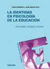 IDENTIDAD EN PSICOLOGIA DE LA EDUCACION