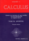 CALCULUS TOMO I FUNCIONES DE UNA VARIABLE