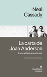 CARTA DE JOAN ANDERSON, LA. EL SANTO GRIAL DE LA GENERACION BEAT