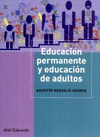 EDUCACION PERMANENTE Y EDUCACION DE ADULTOS